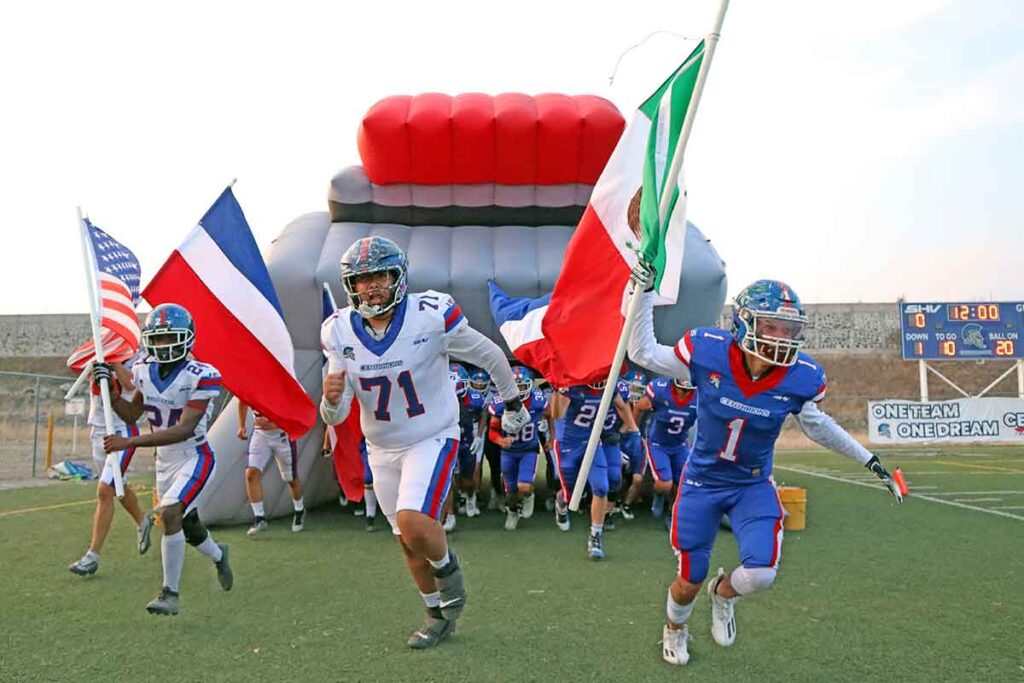Centurions: futbol americano en el Colegio Sunhills Valley