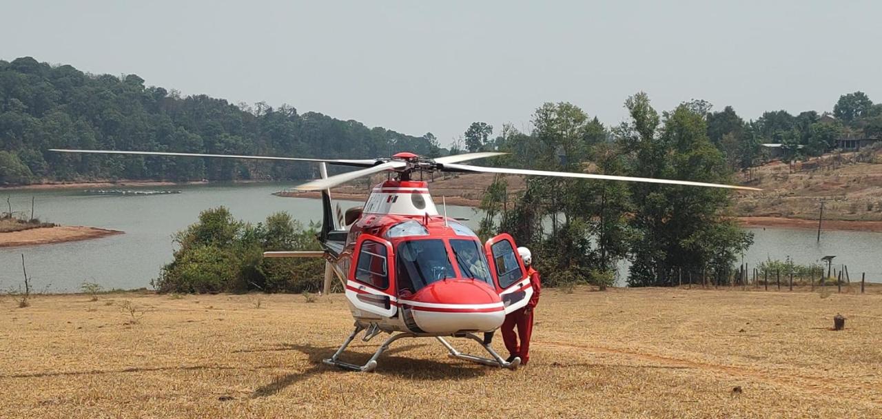 Se contó el apoyo de un helicóptero del Grupo de Rescate Aéreo 'Relámpagos'.