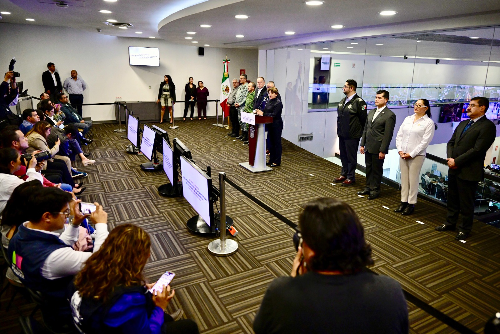 La gobernadora Delfina Gómez Álvarez recordó que se realizó la tercera reunión de la Mesa Política para el Proceso Electoral 2024.