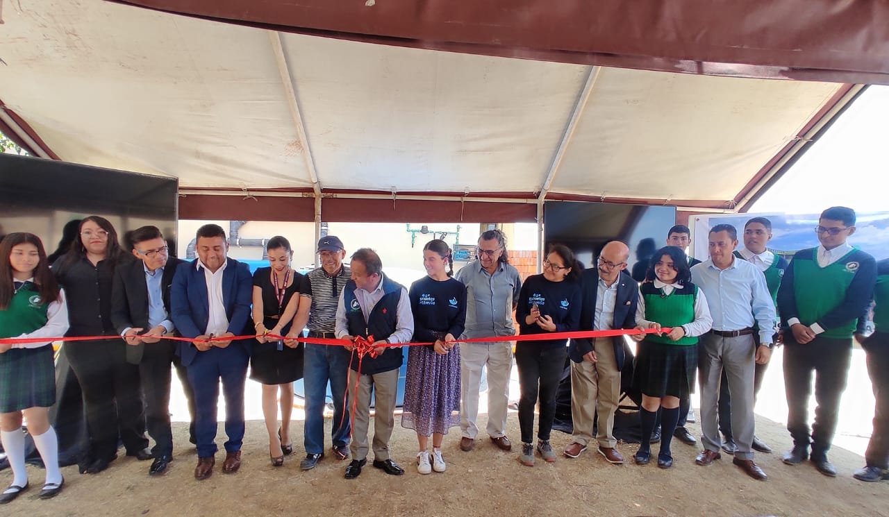 Fue inaugurado el proyecto para la instalación de sistemas de captación pluvial en el Estado de México.