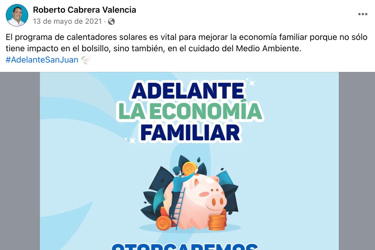 Promesa Roberto Cabrera