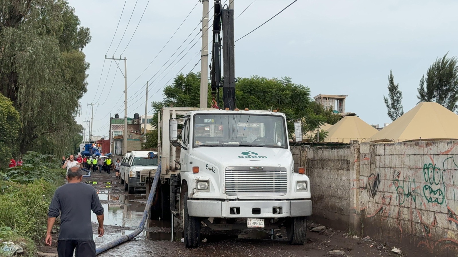 La Coordinación General de Protección Civil mantiene monitoreo de los canales de los ríos San Martín y Maravillas; mañana inicia la reparación de fisuras en el Río Amecameca.