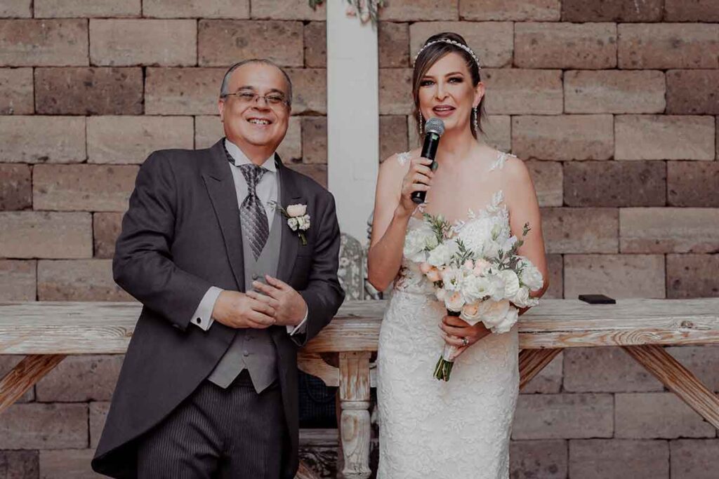 Diana Ledesma y Héctor Villanueva se casaron en la Hacienda Viborillas