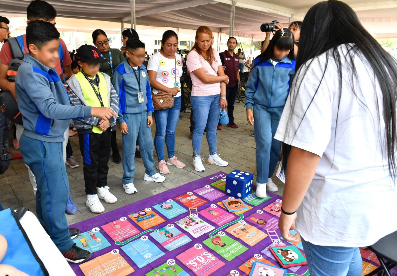 Casi 200 mil niñas, niños y adolescentes contribuyeron con sus aportaciones en este espacio de expresión realizado el año pasado.