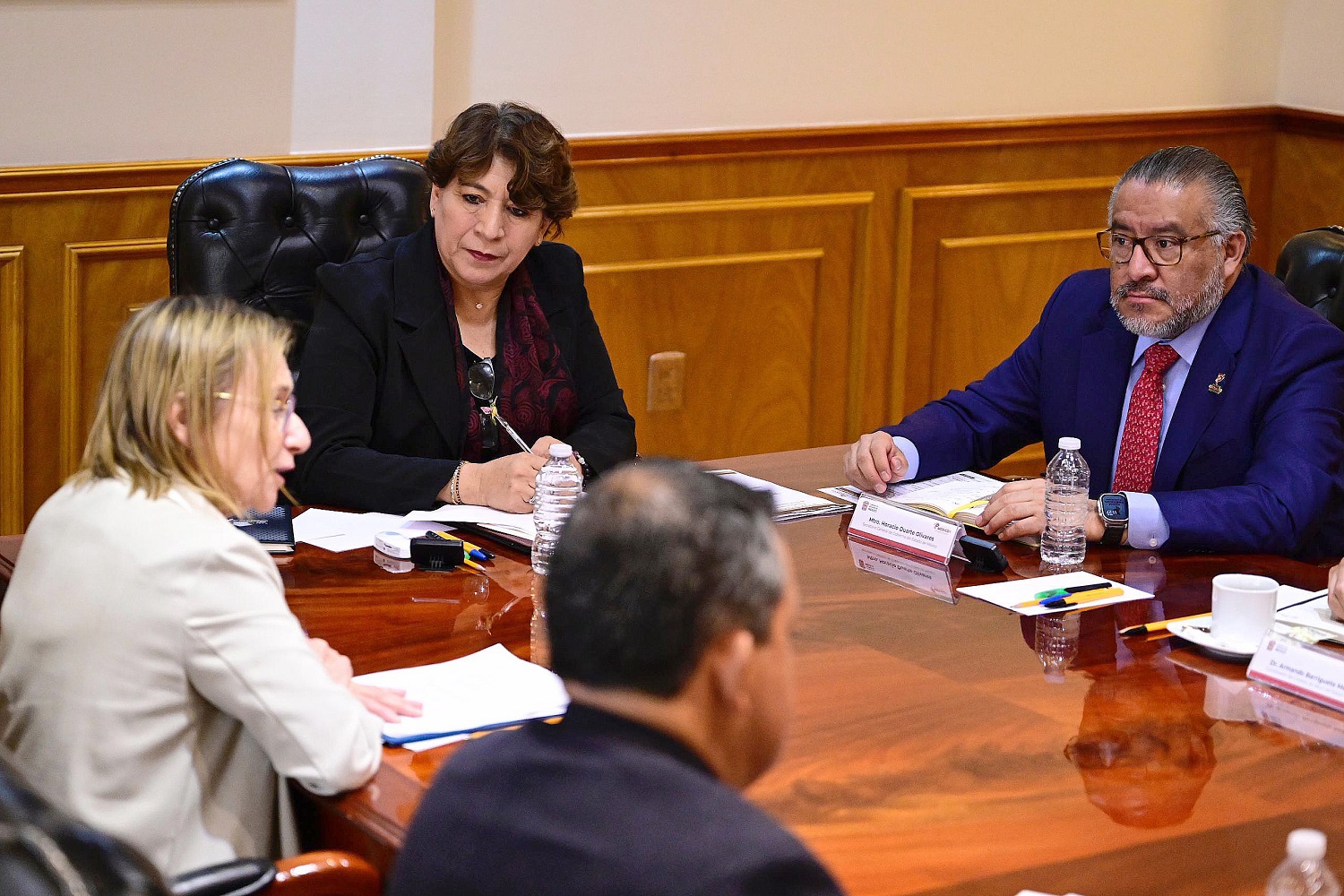 En esta reunión con la Embajadora de Francia en México se abordaron temas relacionados a la salud, educación, desarrollo económico y social.