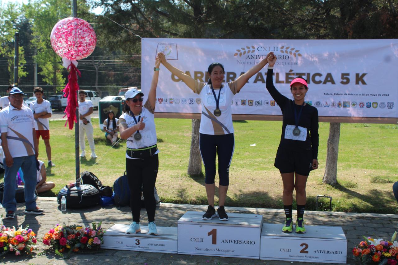 Las actividades deportivas también formaron parte de estos festejos.