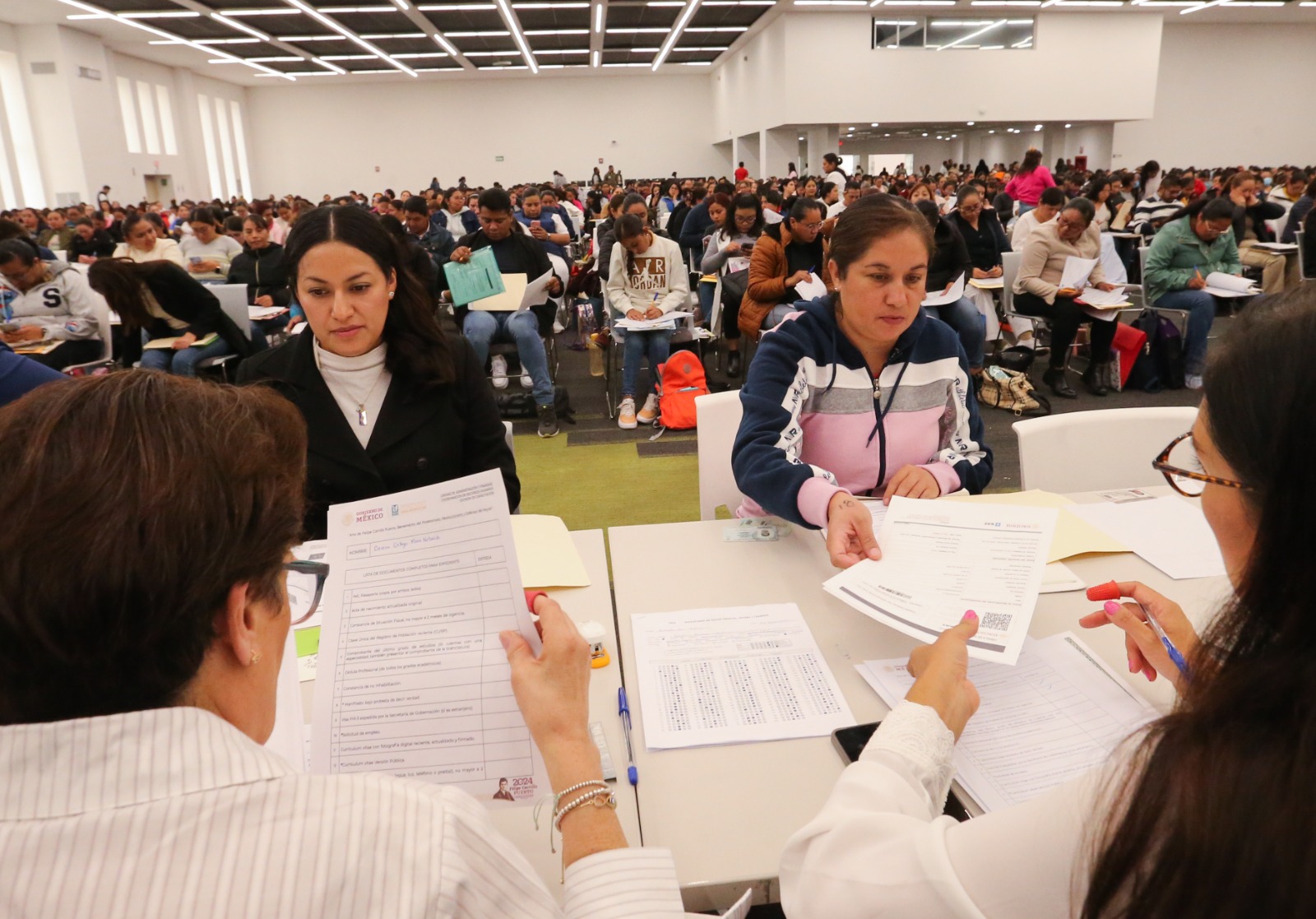 ste proceso es para personas que tenían contratos temporales sin prestaciones, sin sueldos dignos ni apego a un tabulador federal.