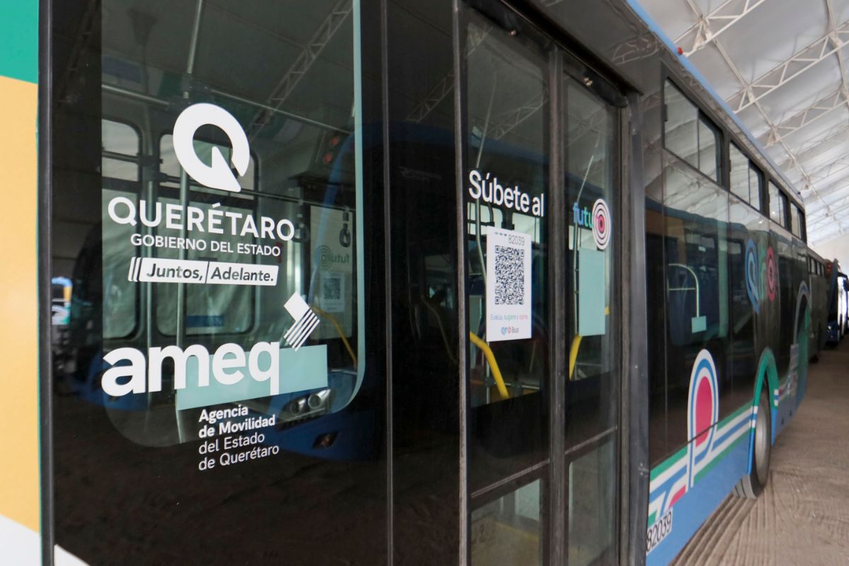 Llegan a Querétaro las últimas unidades de Qrobús