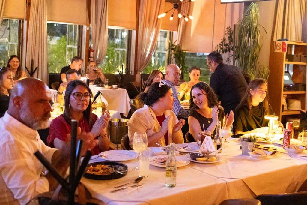 Noche flamenca en el restaurante Sanlúcar