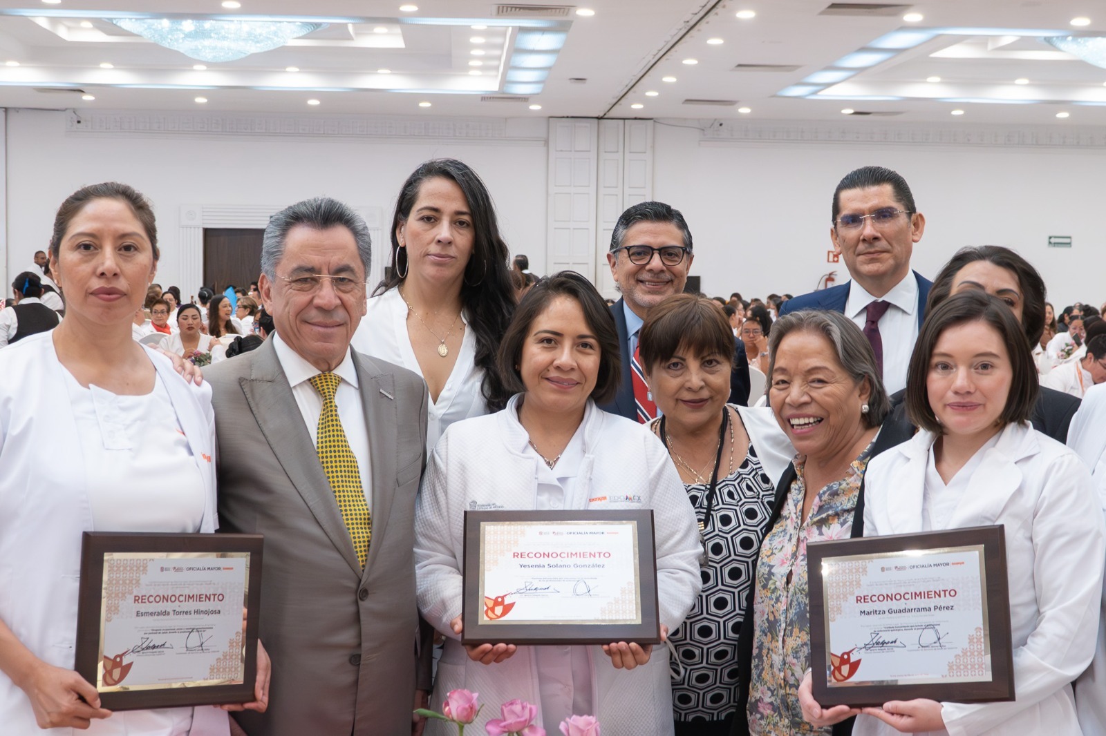 Las tres enfermeras se encuentran adscritas al Centro Médico ISSEMYM Toluca.