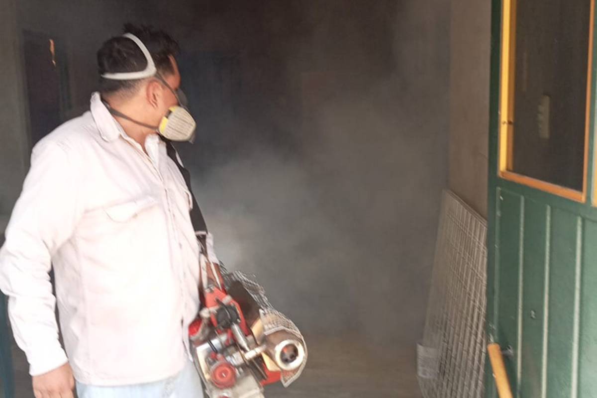 A la fecha se han efectuado más de 5 mil actividades preventivas como talleres, nebulización espacial.