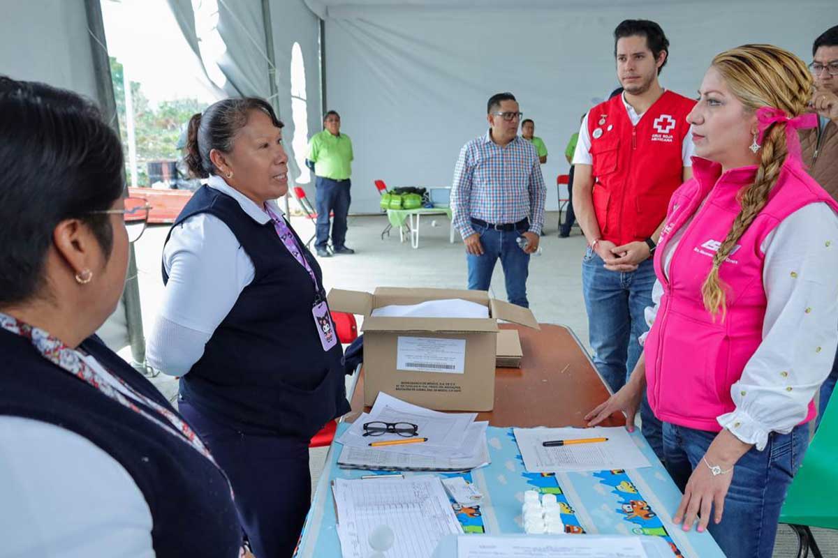 Las autoridades realizaron diferentes acciones como saneamiento de las viviendas, desazolve de drenajes y atención médica
