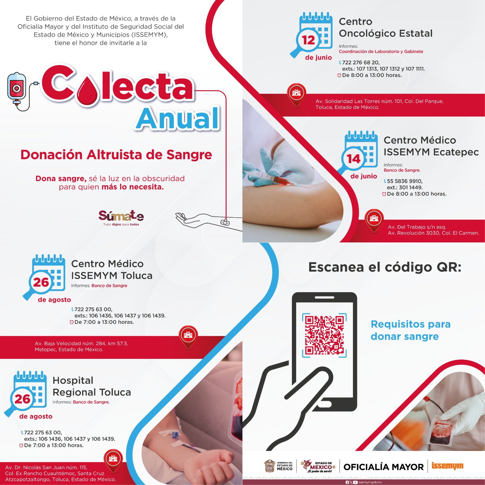 donación de sangre

