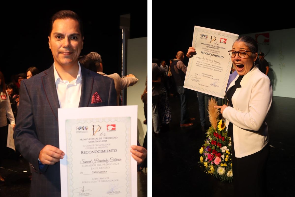 AD Querétaro triunfa en el Premio Estatal de Periodismo