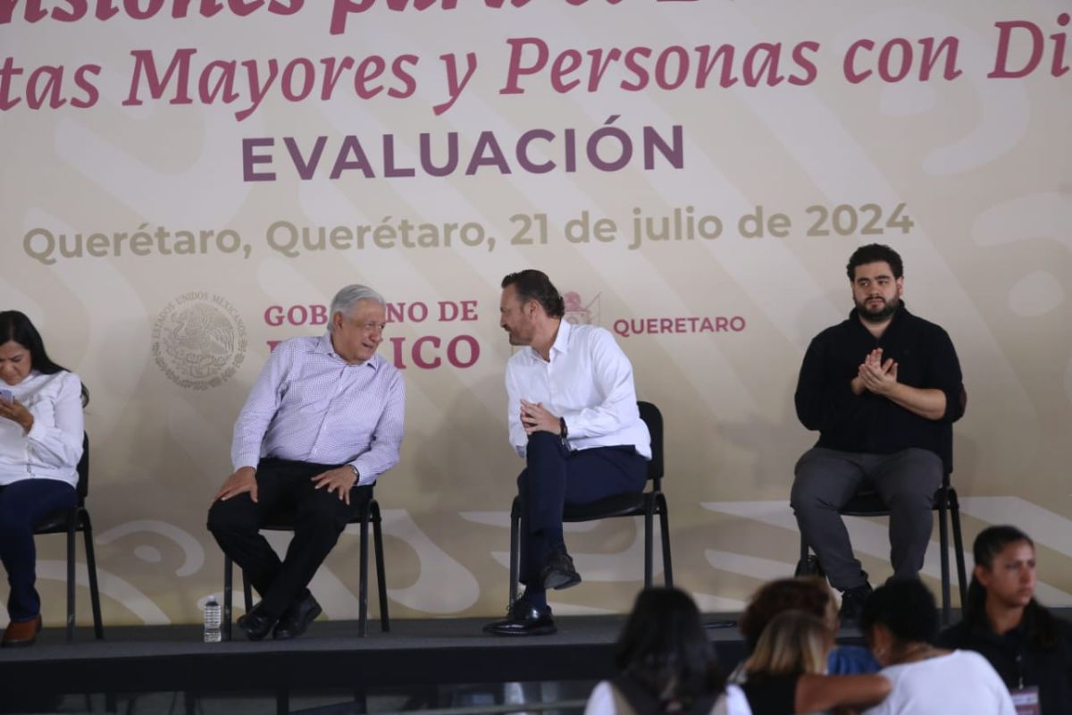 AMLO y Claudia Sheinbaum visitan Querétaro