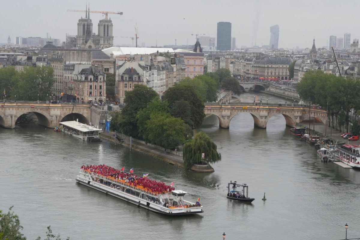 Ceremonia de apertura de los Juegos Olímpicos de París 2024 en fotos