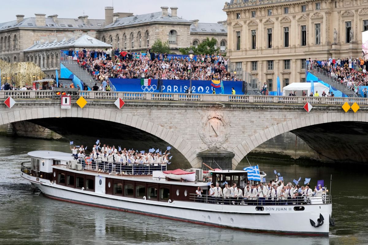 Ceremonia de apertura de los Juegos Olímpicos de París 2024 en fotos