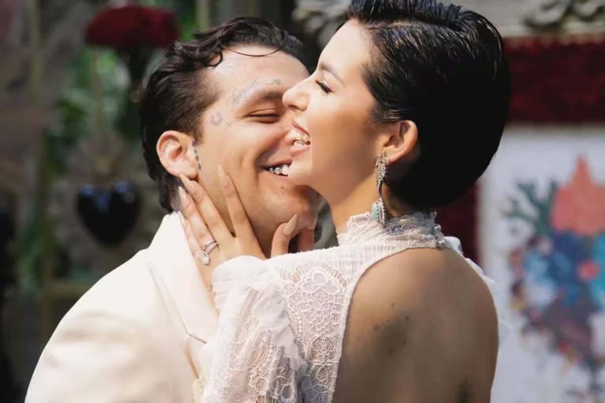 Los primeros momentos compartidos en Instagram por Christian Nodal y Ángela Aguilar como pareja casada.