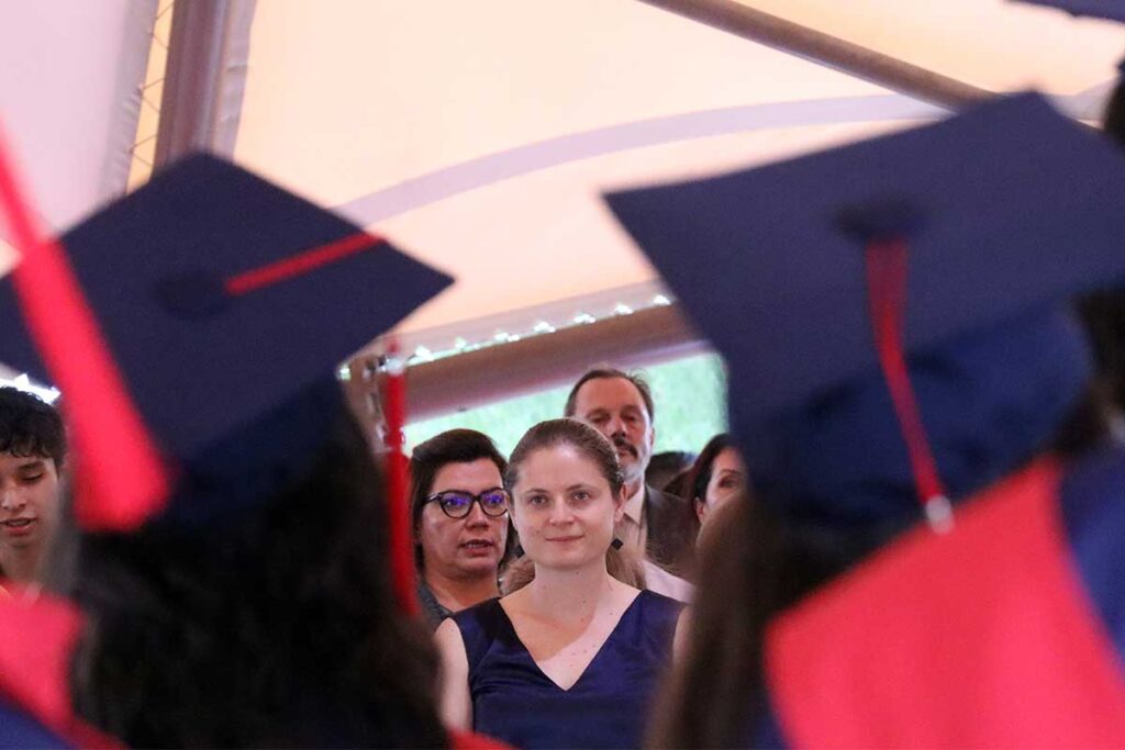 Alumnos de la tercera generación del Colegio Austriaco Mexicano realizan su graduación