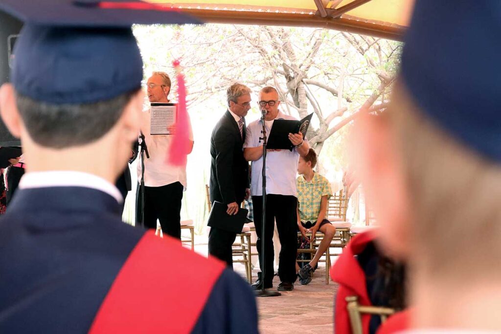 Alumnos de la tercera generación del Colegio Austriaco Mexicano realizan su graduación