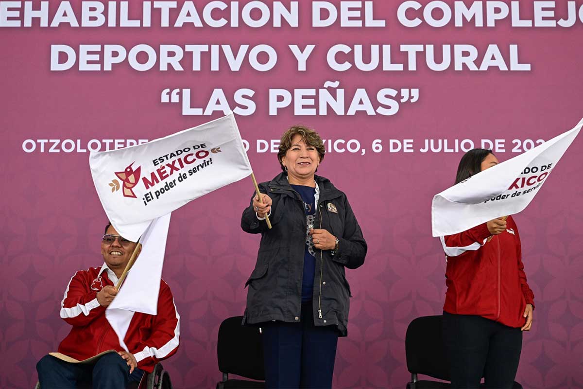 Delfina Gómez dio el banderazo de arranque a los trabajos de rehabilitación