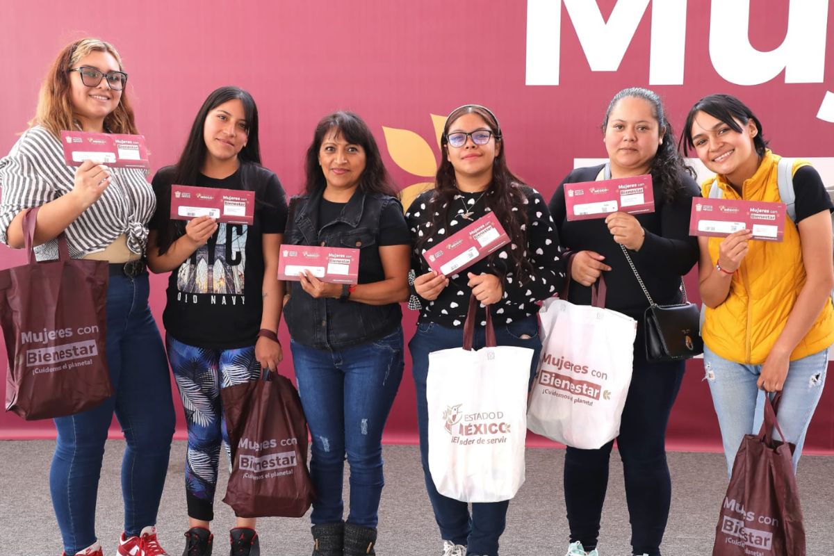 Delfina Gómez reactiva programa Mujeres con Bienestar1