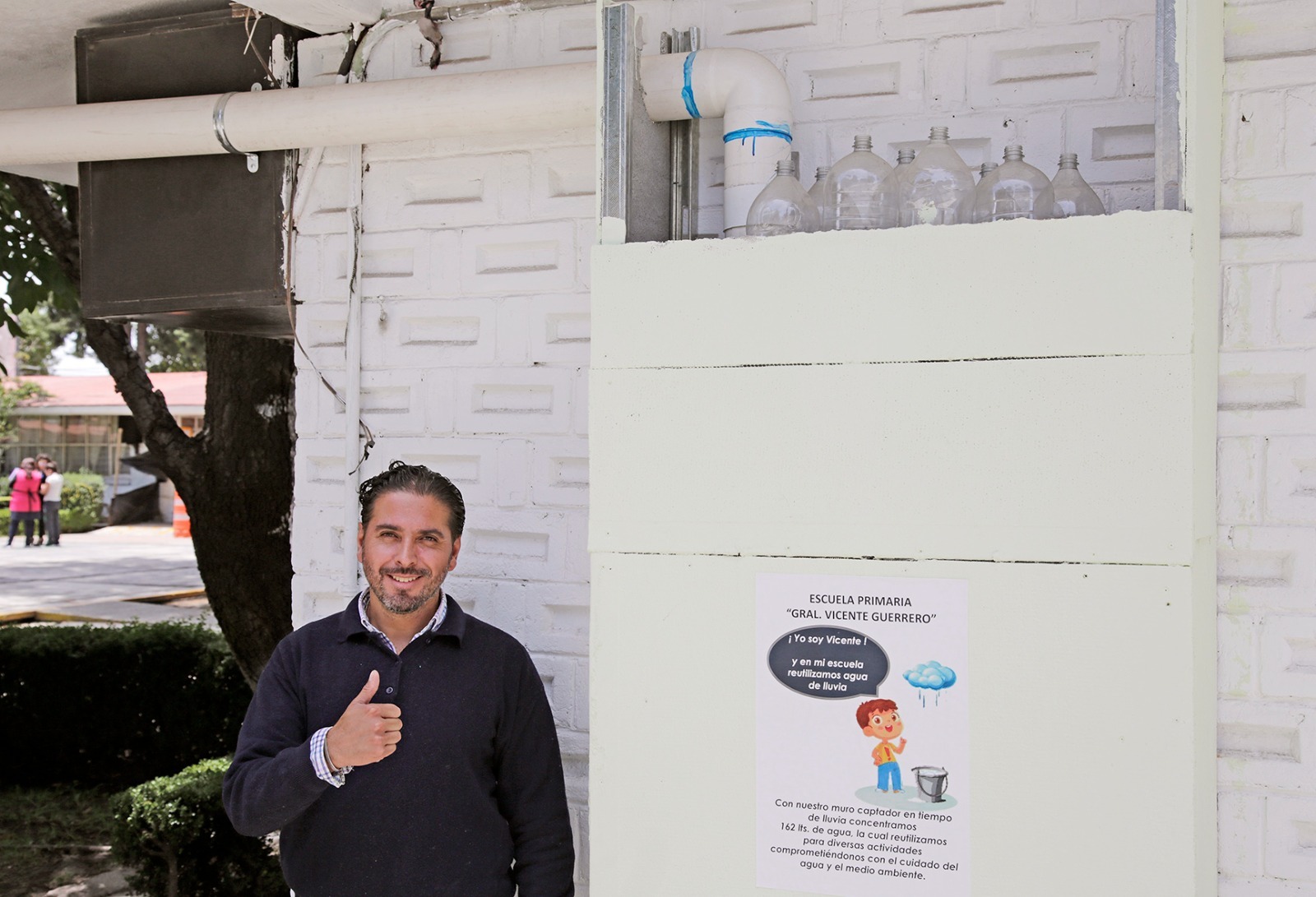 El proyecto es liderado por el promotor de educación ambiental y salud, Filiberto Ulises Hinojosa García.