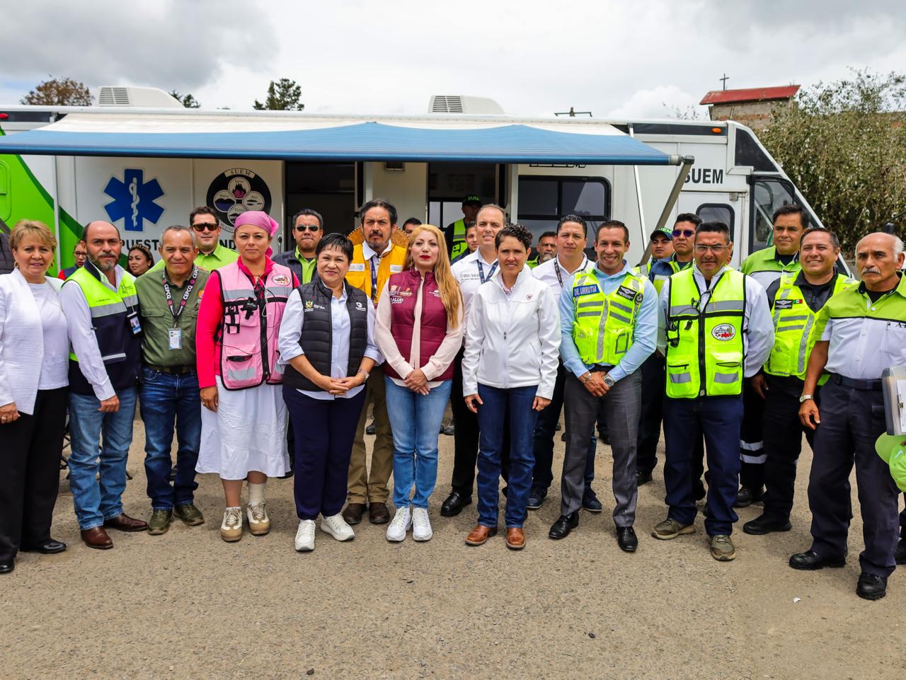 Autoridades de salud de Edomex y Querétaro toman acciones conjuntas para proteger a las peregrinas queretanas.