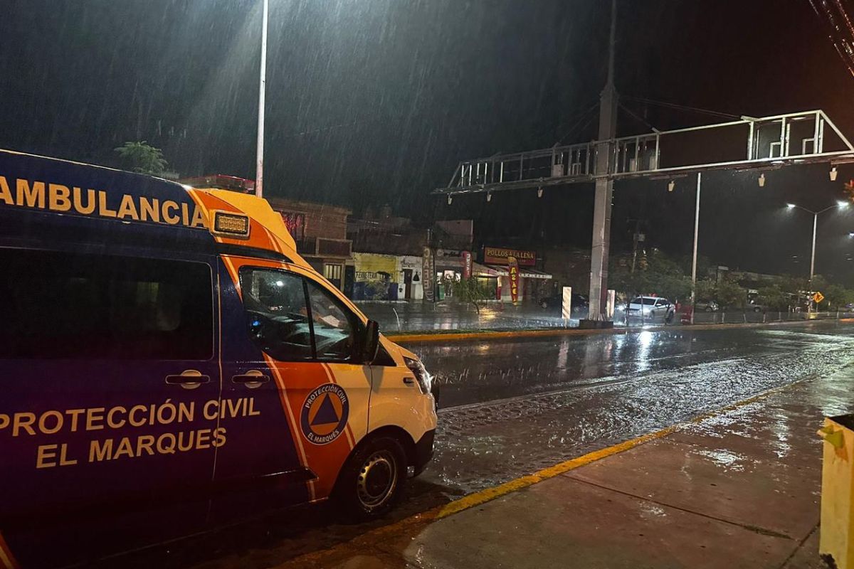 PC El Marqués atiende daños y afectaciones por lluvias