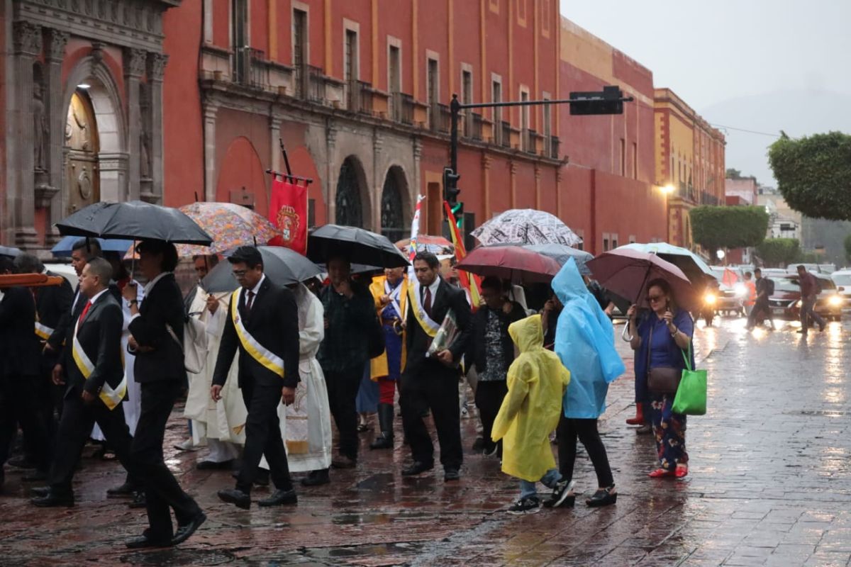 Tarde lluviosa en Querétaro