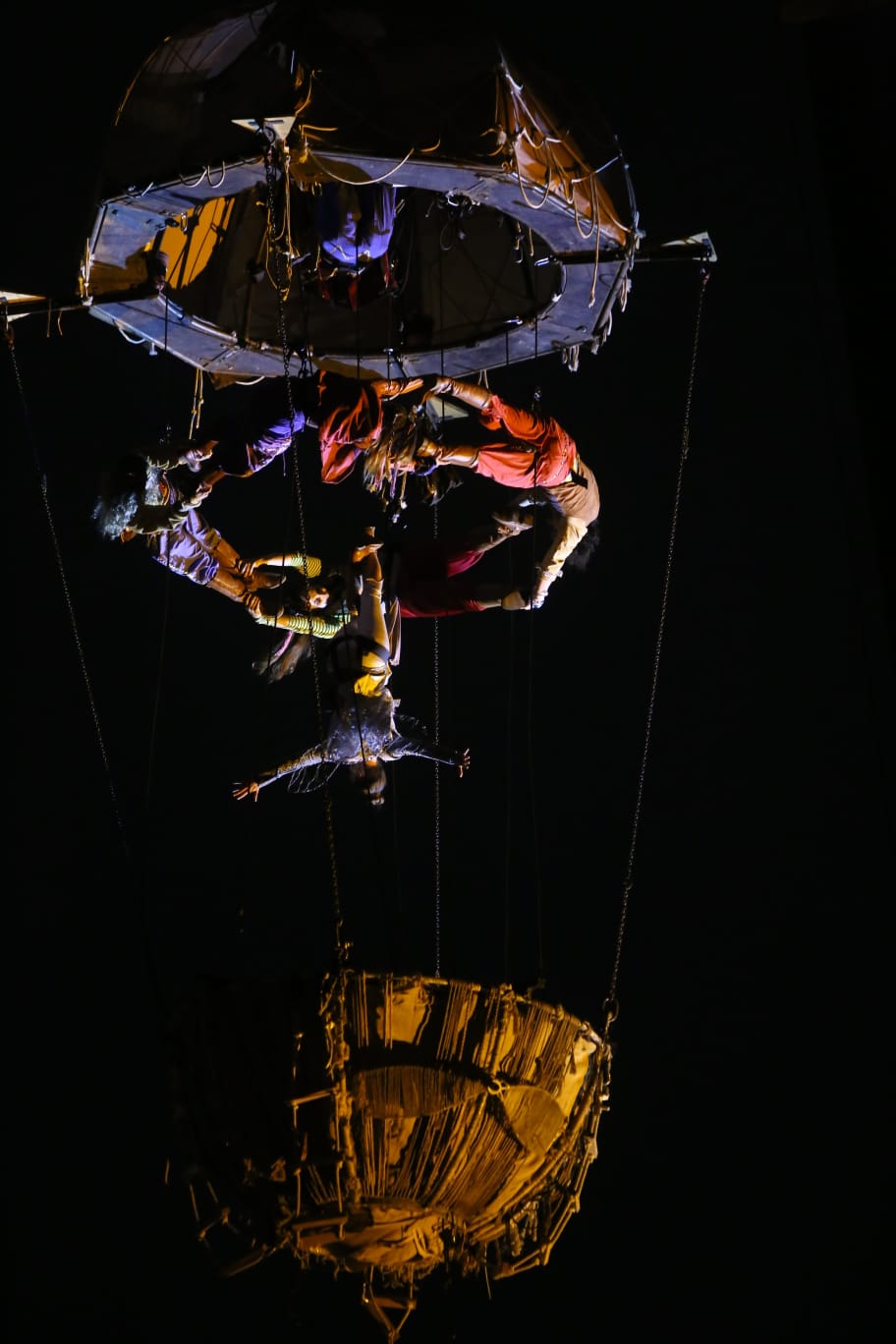Peter Pan, espectáculo aéreo