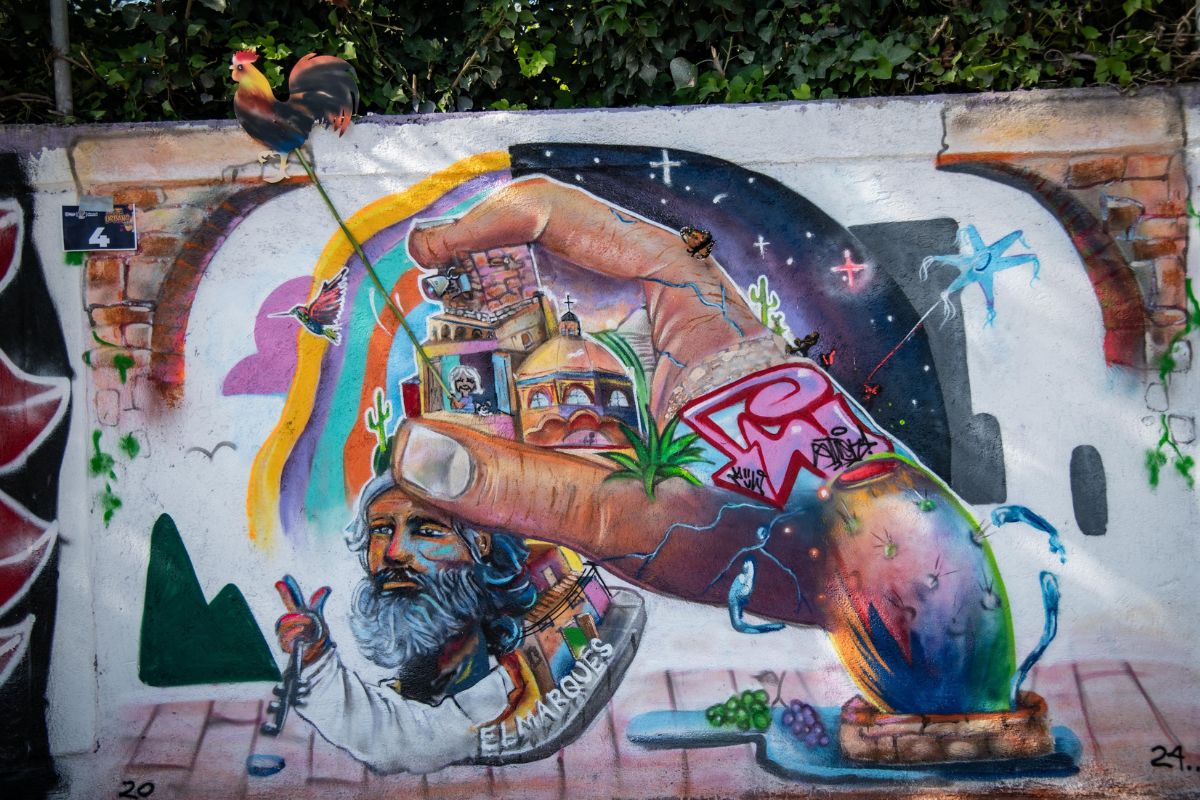 Premian a ganadores del Concurso Municipal de Arte Urbano en El Marqués