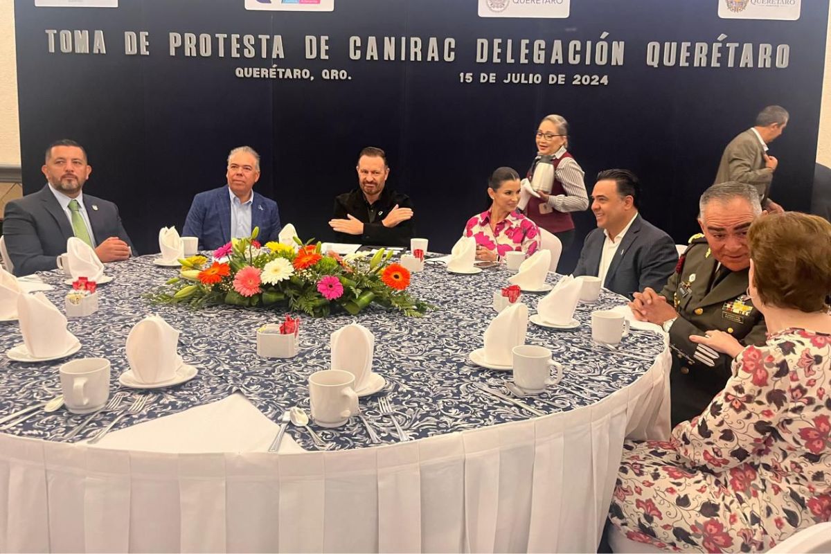 Rinde protesta el Consejo de la Canirac delegación Querétaro