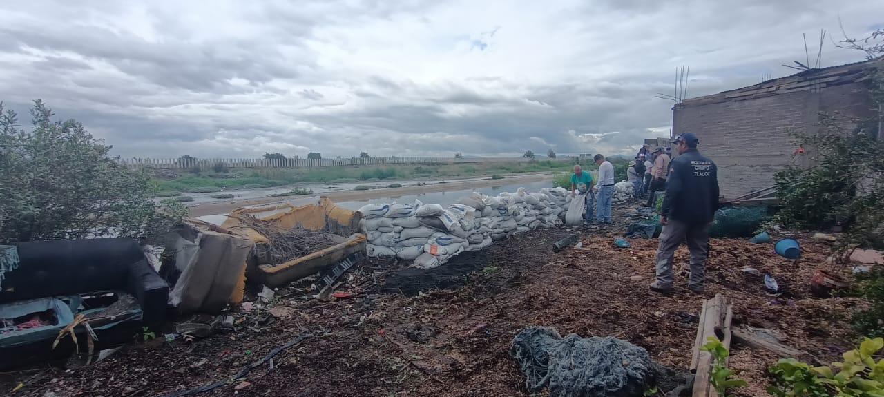 No hay afectación a las viviendas ya que es un área deshabitada.