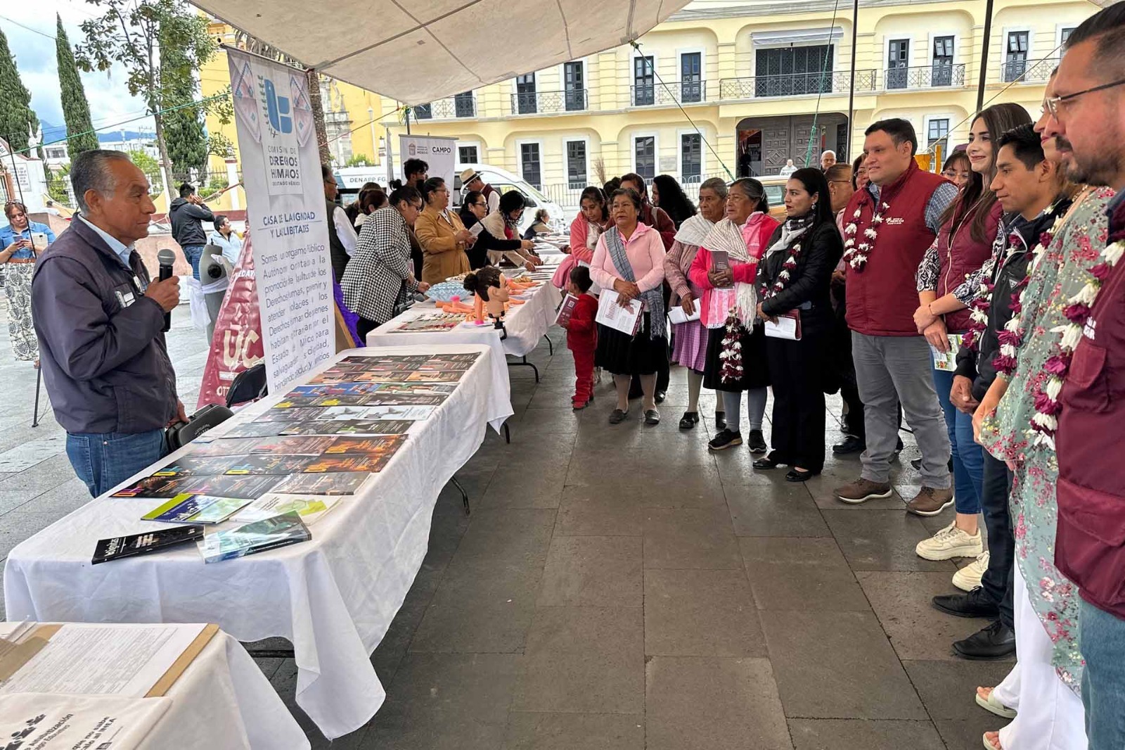 La jornada médica subraya el compromiso de trabajar en por el bienestar de la población, principalmente de aquella que se encuentra en situación de vulnerabilidad.