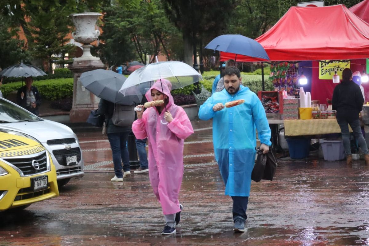 Tarde lluviosa en Querétaro