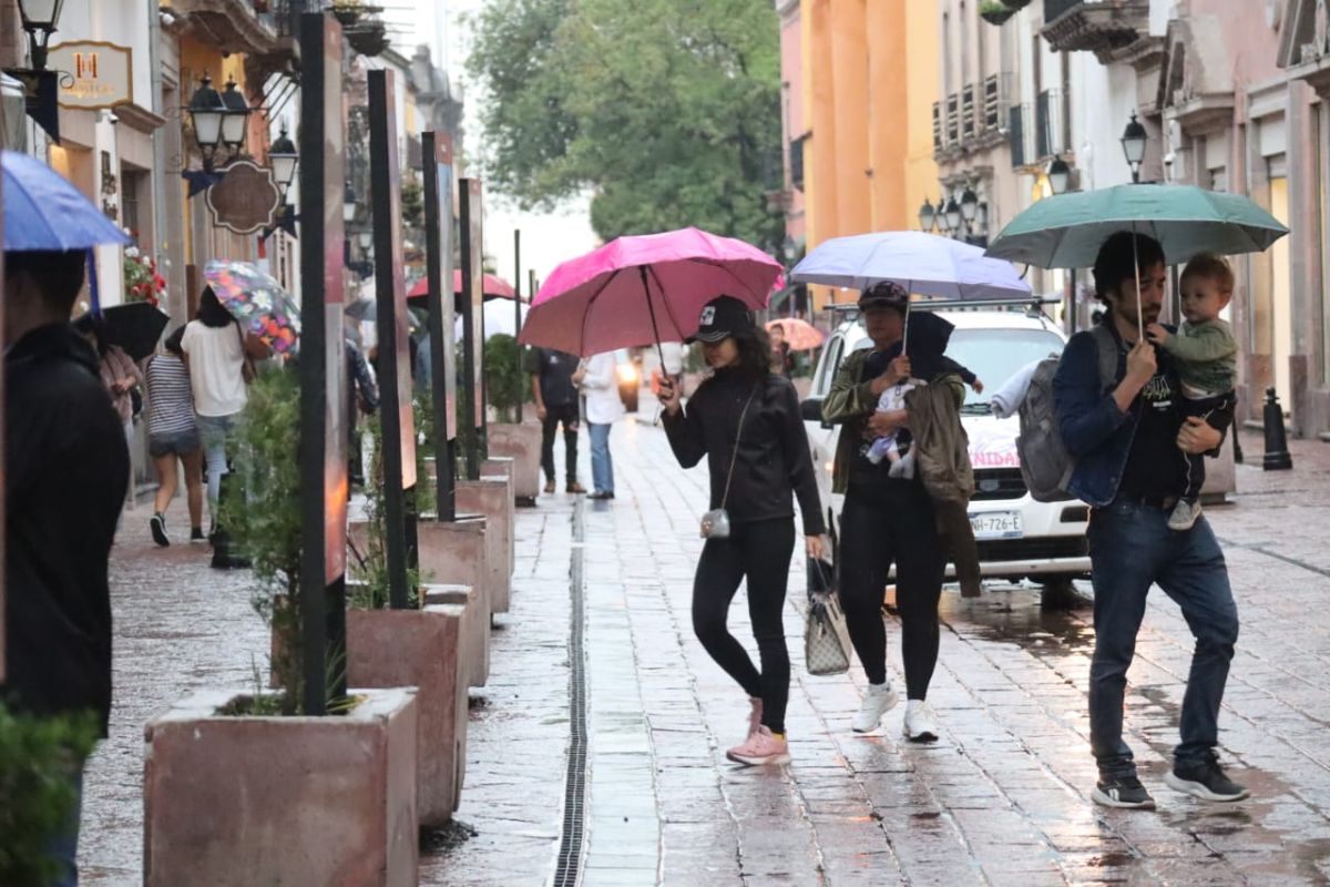 Tarde lluviosa en Querétaro