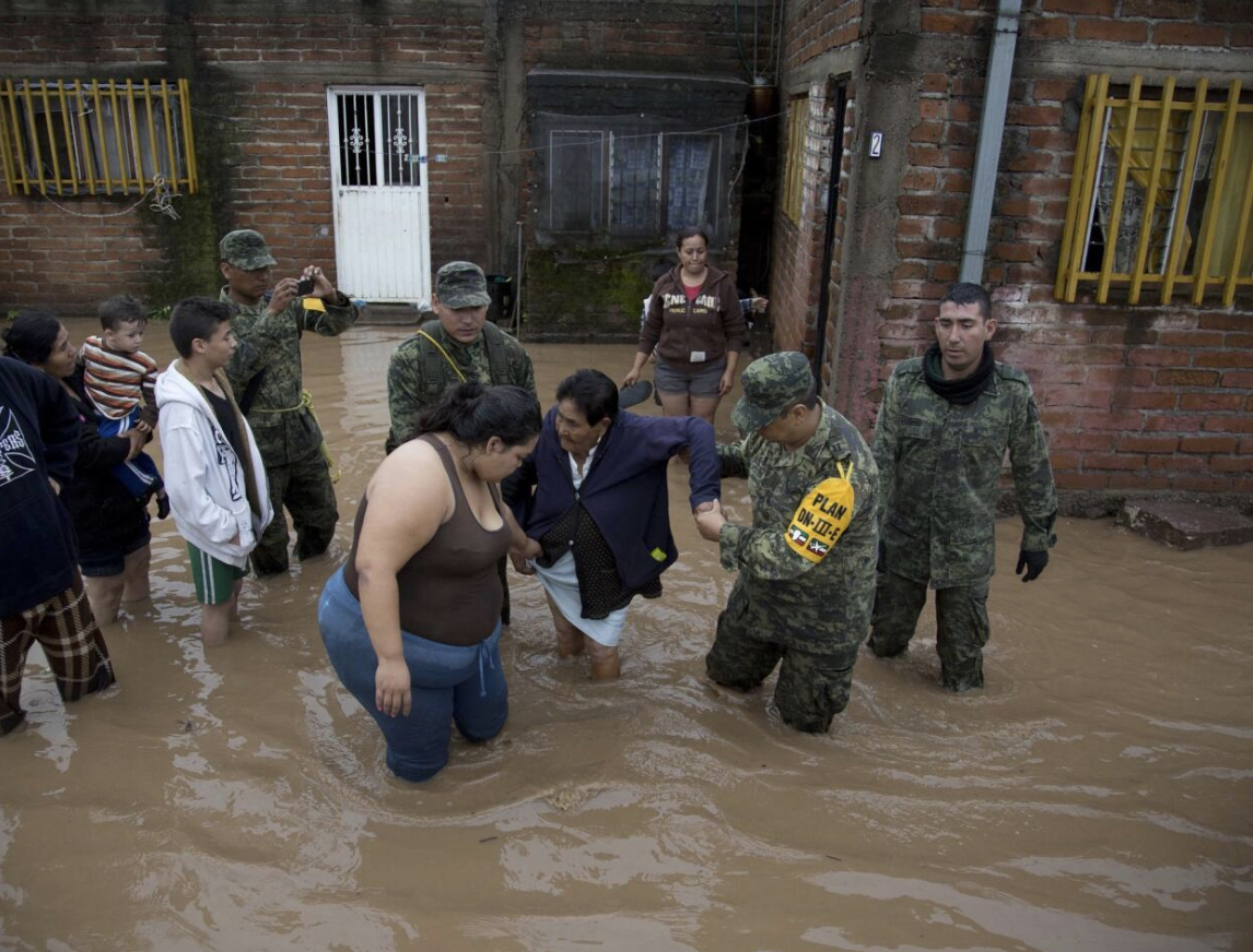 Huracanes en México