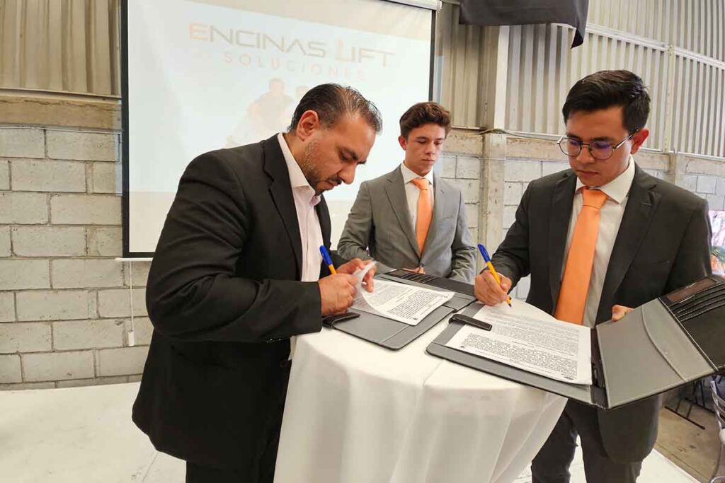 Encinas Lift, la empresa de plataformas de elevación, será conducida por los hijos de Jorge Encinas