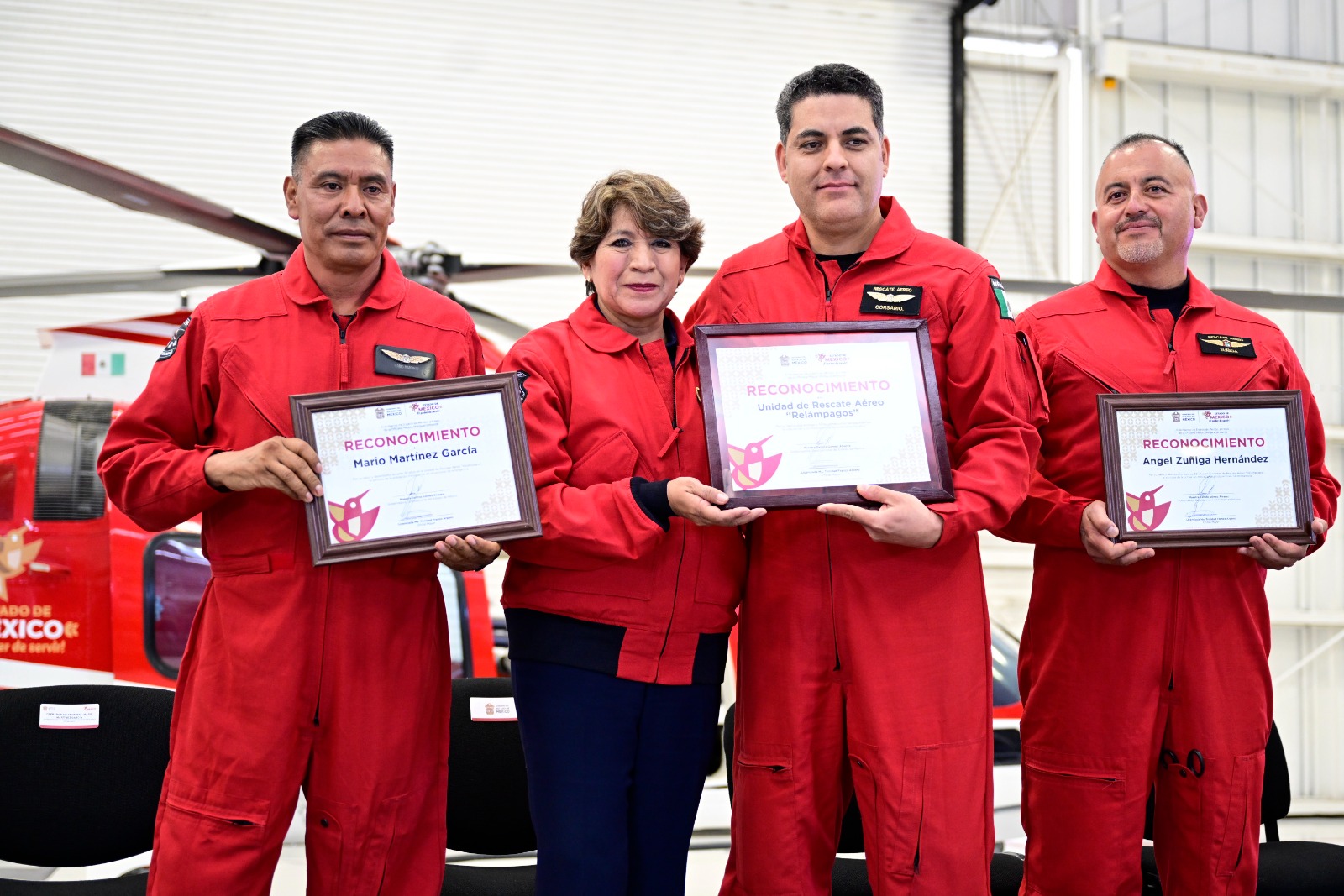 La Gobernadora anuncia mejoras en condiciones laborales y capacitación para el equipo de rescate.
