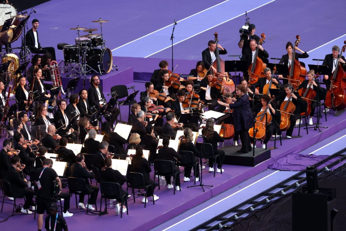 La Ceremonia inició con la entonación de ‘Las Marsellesa’ en el Stade de France