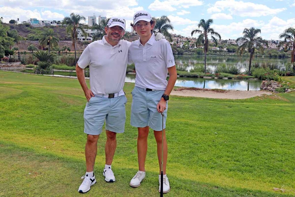 Papás e hijos vivieron con mucha ilusión el Torneo de Golf del Día del Padre en Juriquilla