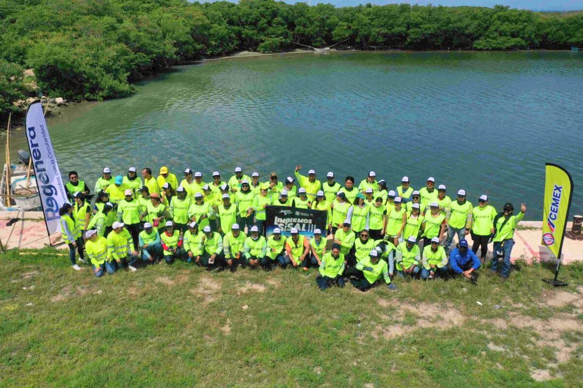 Alianza de Sostenibilidad: Limpieza del Manglar Laguna Cocodrilo en Yucatán