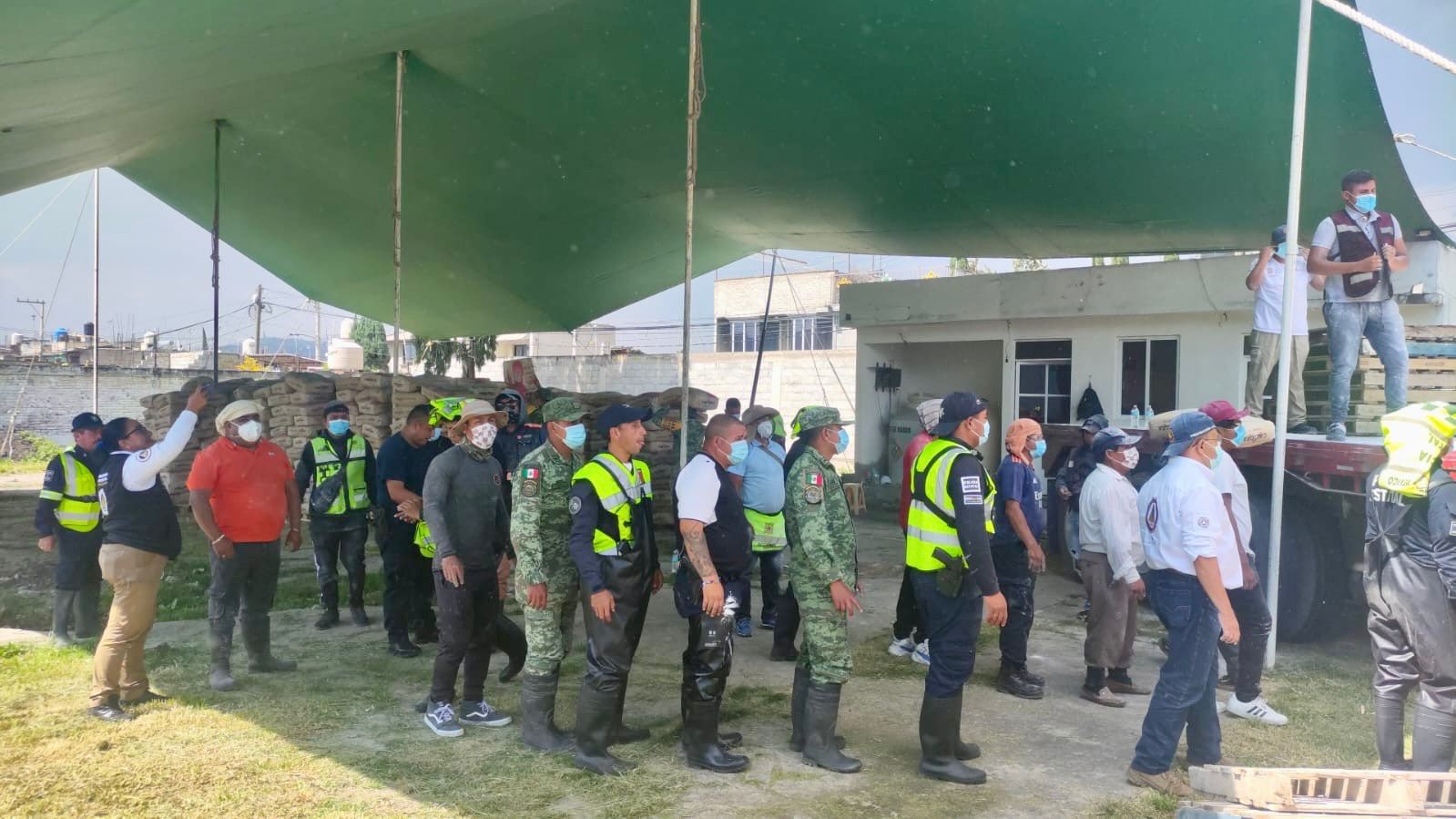 Un contingente de 300 policías refuerzan seguridad en Chalco.