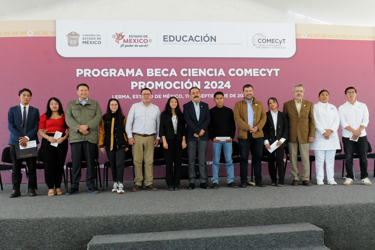 Jóvenes beneficiados por las “Becas Ciencia COMECYT” se preparan para desarrollar proyectos que impactarán al Edomex.