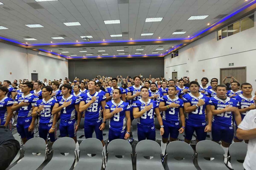 El equipo de los Borregos Querétaro realizó una ceremonia solemne para presentar su roster, su uniforme y su plan de trabajo