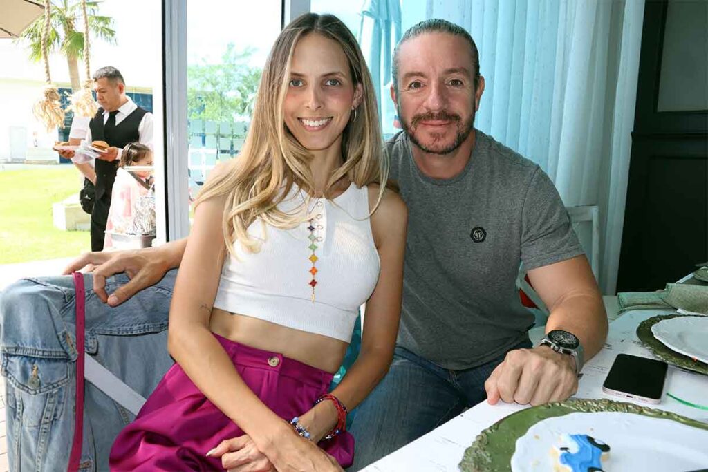 Jan Corona y Javier Suárez festejan el cumpleaños número uno de su hijo Javier