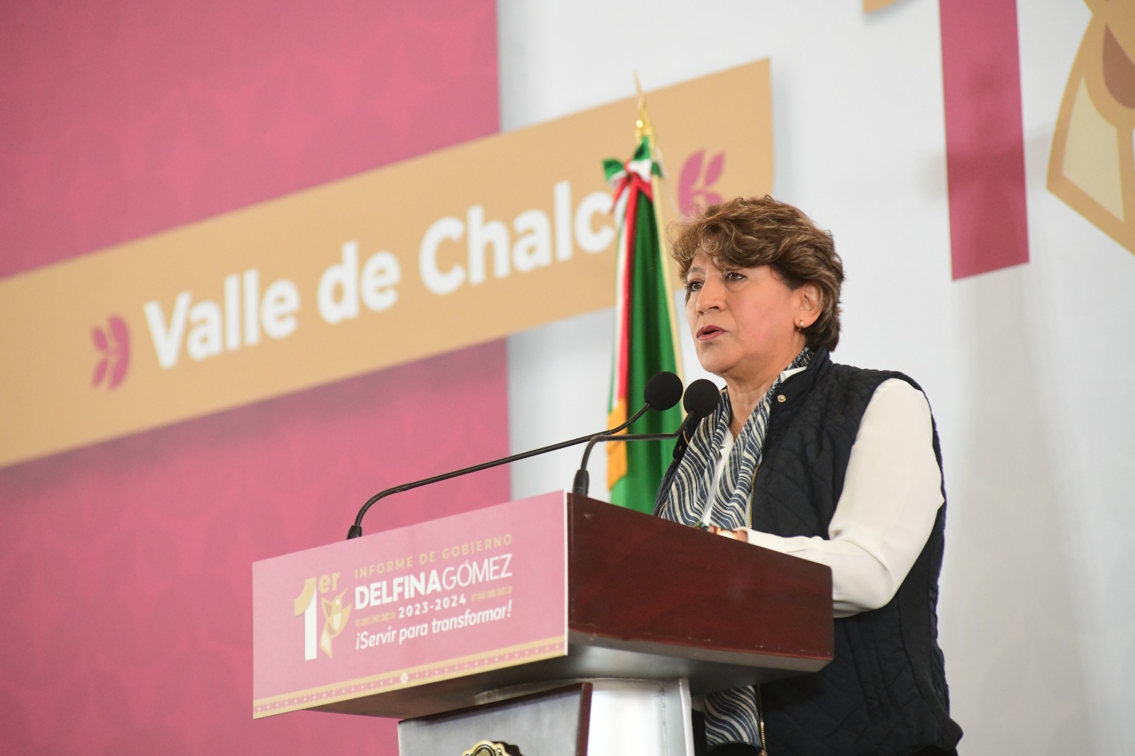 Gobernadora del Estado de México, Delfina Gómez Álvarez