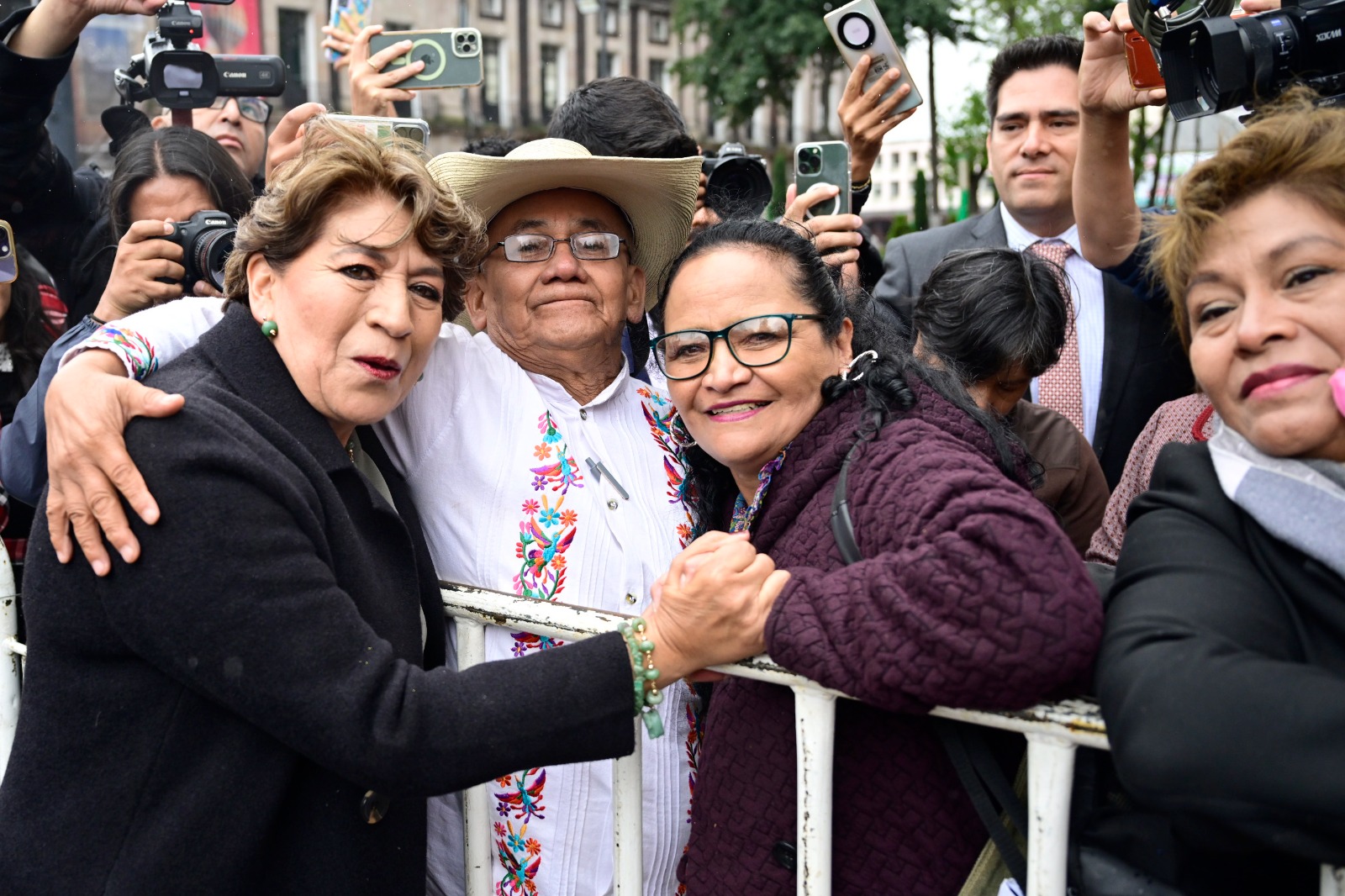 Delfina Gómez reafirma su compromiso con la igualdad de oportunidades y derechos para todas las mujeres del Edomex.