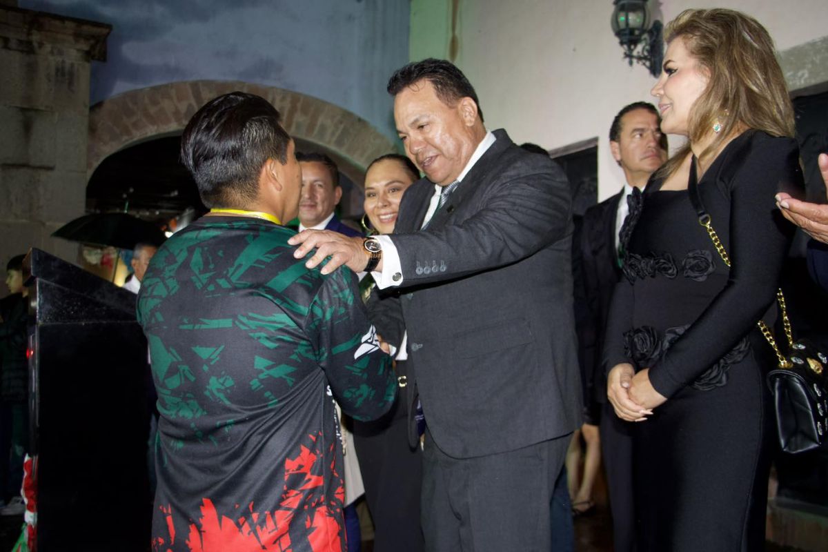 Grito de Independencia 2024 en Huimilpan
